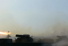Українські десантники вчилися стріляти з «Градів» прямо з поромної переправи