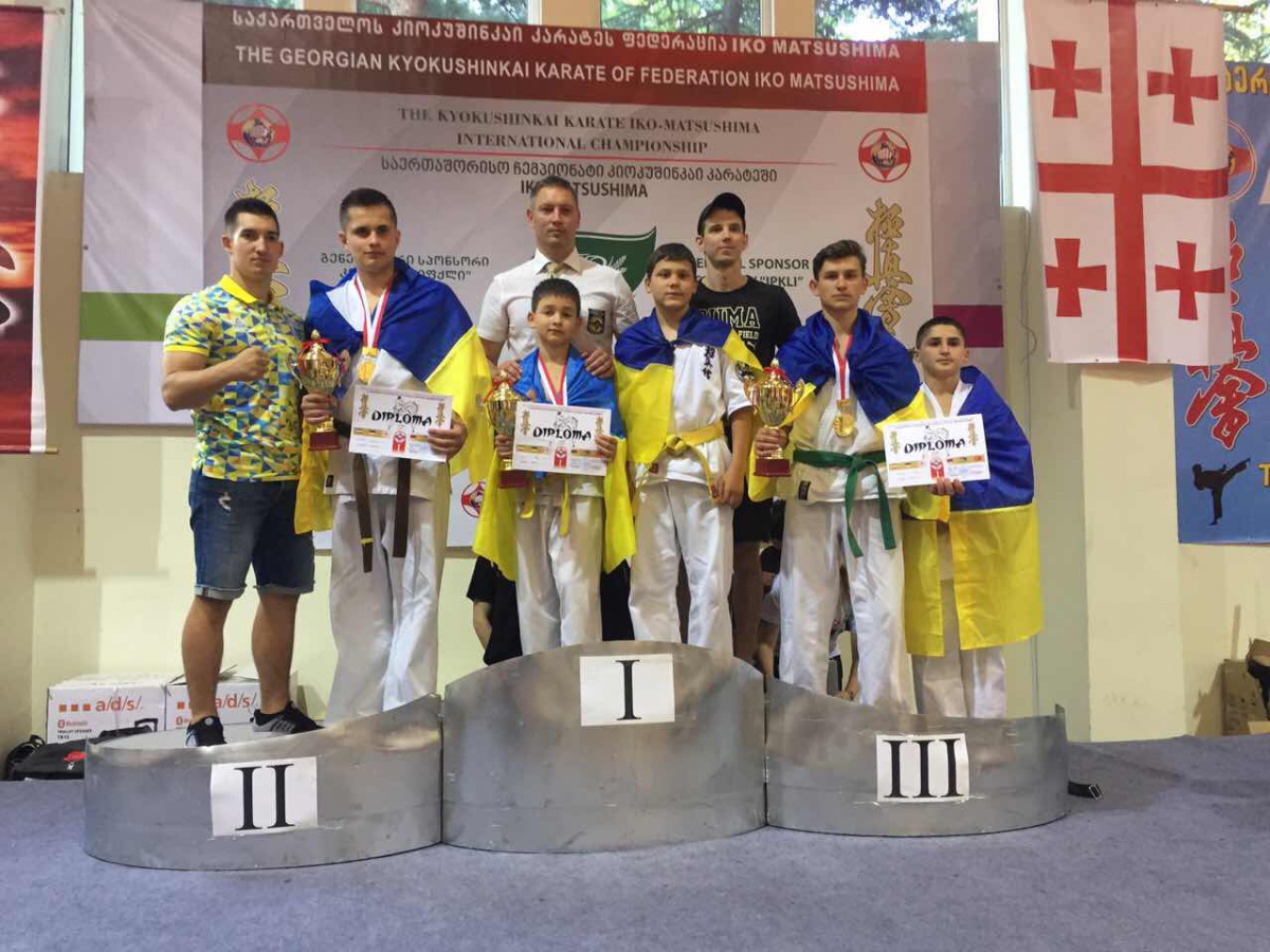 Волинянин здобув «золото» на міжнародному турнірі з карате