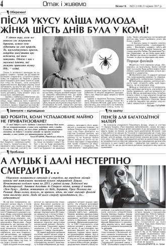Сторінка № 4 | Газета «ВІСНИК+К» № 23 (1106)