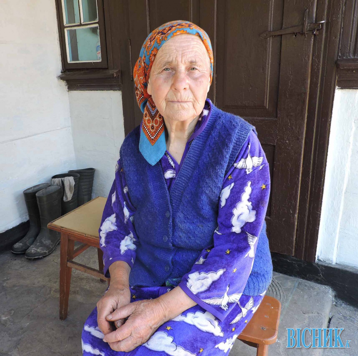 Євгенія ЮЛДАШЕВА найстаріша жителька Конопельки