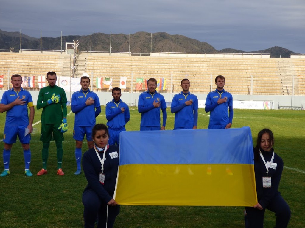 Збірна України з параліймпійського футболу зіграє у фіналі чемпіонату світу