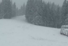 На заході України випав сніг