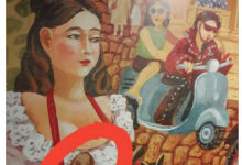 У Києві на картині в майстерні шоколаду побачили… пікантне чоловіче місце