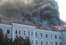 Масштабна пожежа на Львівщині. Горів оздоровчий комплекс