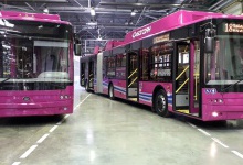 Перші 5 нових тролейбусів відправляться з Луцька до Кременчука
