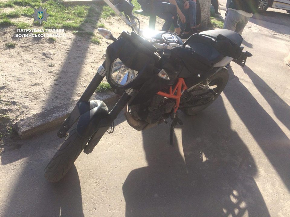 У Ковелі патрульні ганялись за викраденим в Італії мотоциклом