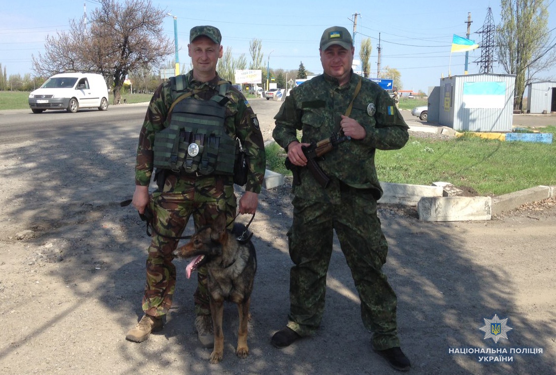 Поліцейська вівчарка з Волині успішно спрацювала в Донецькій області