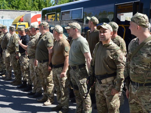 Бійці спецпідрозділу «Світязь» вирушили на схід України