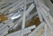 На Волині виявили підпільне виробництво цигарок