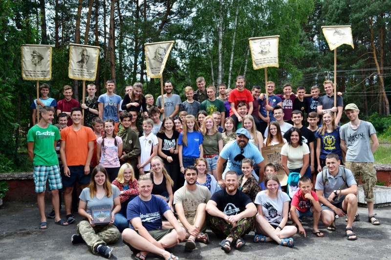 На Волині освітній табір «Хорунжий»  об’єднав молодь з усієї України