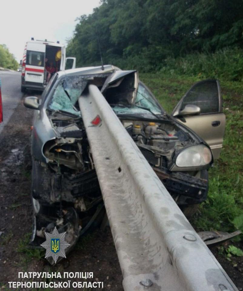 Неймовірний порятунок водія у ДТП на Тернопільщині
