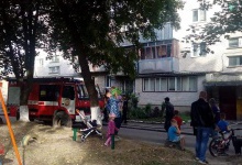 У Луцьку на пожежі врятували двох дітей