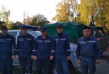Волинські рятувальники вирушили на ліквідацію пожежі на військовому арсеналі
