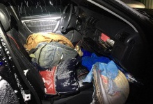 Погоня на Рівненщині: зловмисник протаранив поліцейське авто