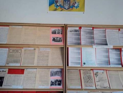 До Дня Соборності організували виставку архівних документів