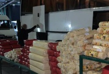 В автобусі «Хелм-Володимир-Волинський» прикордонники виявили 800 кг прихованого сиру