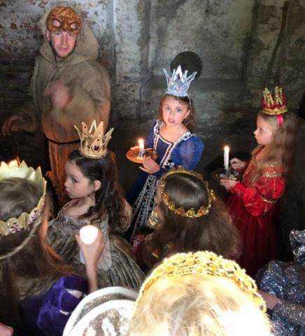 На Рівненщині у замку знімали дитячий серіал