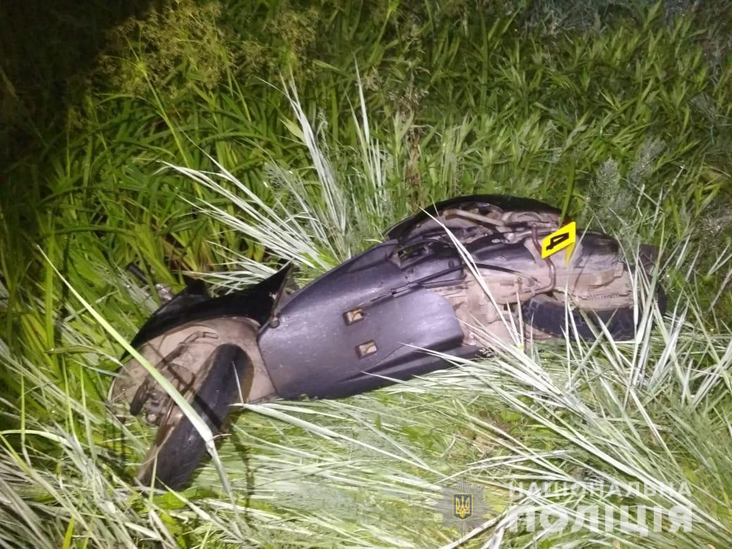 На Рівненщині у аварії загинула п'яна скутеристка