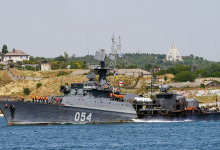 Російський корабель зайшов у Азовське море