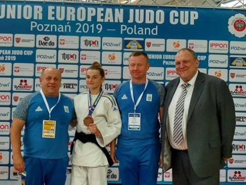 Волинська дзюдоїстка здобула бронзу на Кубку Європи