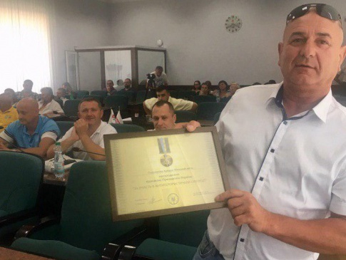 Депутат Луцькради отримав відзнаку від президента