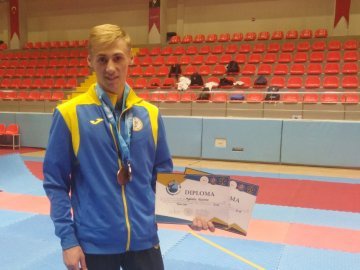 Волинянин виборов бронзу на чемпіонаті Європи з тхеквондо