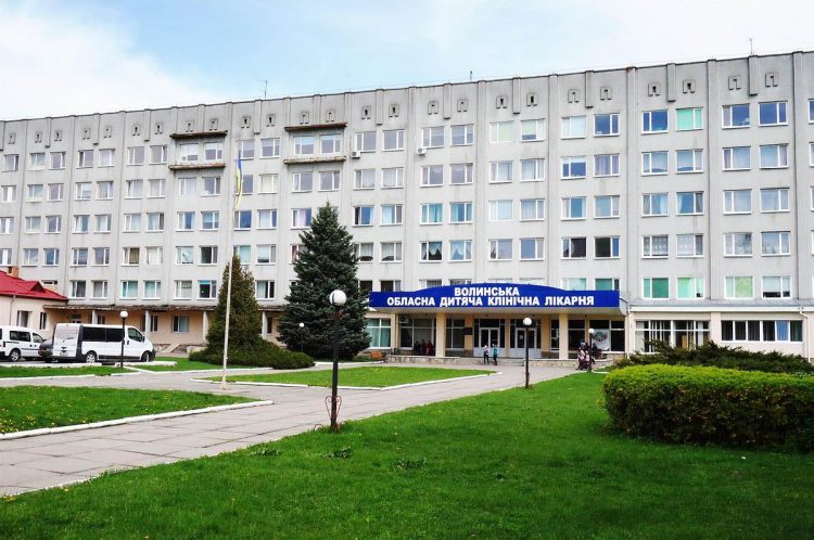 Волинська обласна дитяча лікарня лишилась без тепла