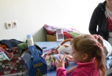 У лікарні в Луцьку онкохворим діткам роздали подарунки