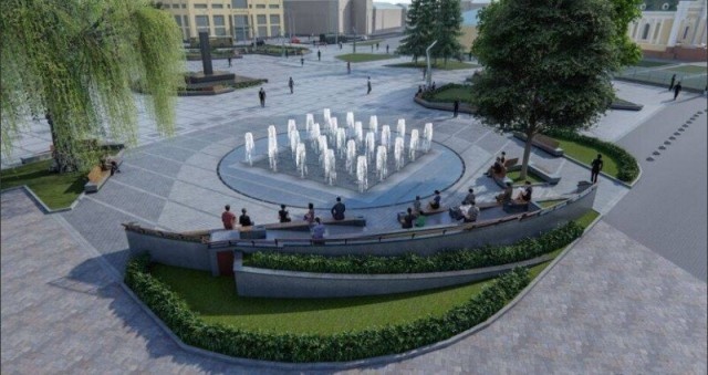 У Луцьку облаштують 3D-фонтан з амфітеатром