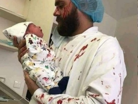 У Бейруті в зруйнованій від вибуху лікарні народився хлопчик