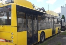 До Полтави відправили 10 новеньких луцьких тролейбусів