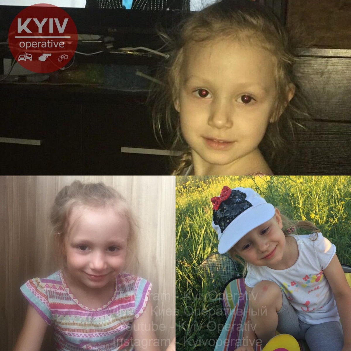 У Борисполі на автозаправці викрали 4-річну дівчинку