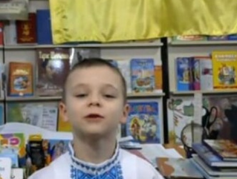 Хлопчик з Донбасу розчулив українців привітанням з Днем ЗСУ