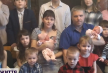 На Вінниччині матір 13 дітей народила двійню