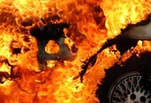 На Волині загорілось авто: відома причина