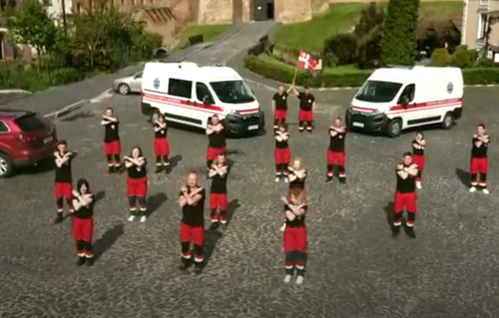 Волинські медики танцювали біля замку Любарта