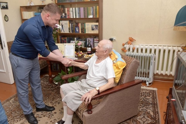 Житель Рівненщини зустрів своє 102-річчя