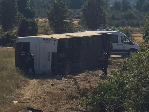 У Туреччині перекинувся автобус з українцями: багато постраждалих