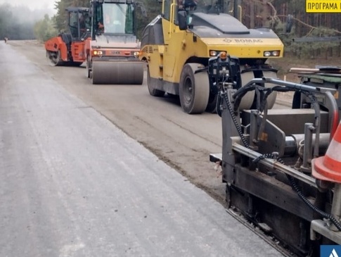 На Волині почали ремонт дорогу до білоруського кордону