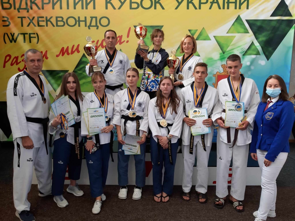 Волинські спортсмени здобули золото на кубку України з тхеквондо