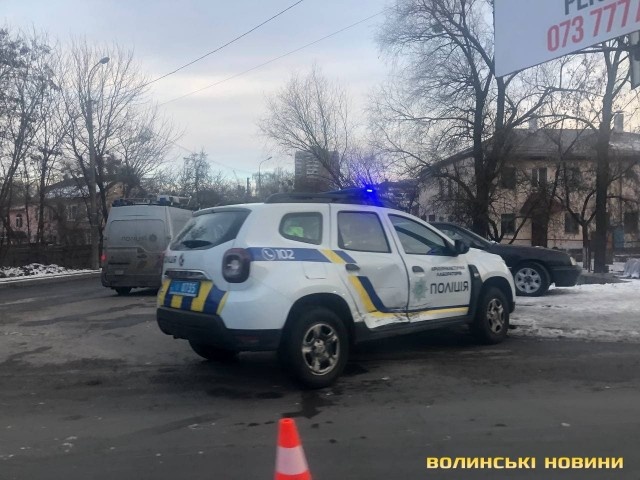 У Луцьку авто поліції потрапило у ДТП