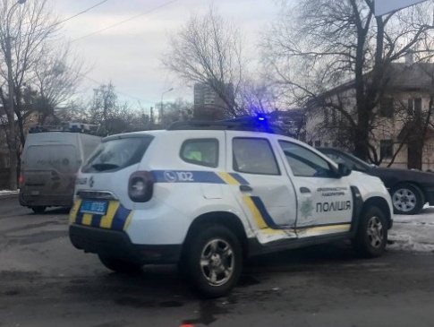 У Луцьку авто поліції потрапило у ДТП