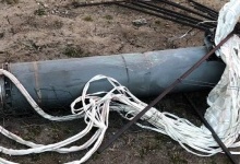 Росіяни скидають снаряди на парашутах на Київ