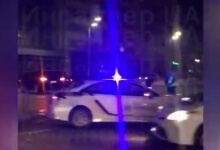 Автомобіль Володимира Зеленського потрапив у ДТП (відео)