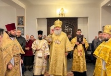 Cлужбу у луцькому храмі очолив скандальний митрополит УПЦ МП