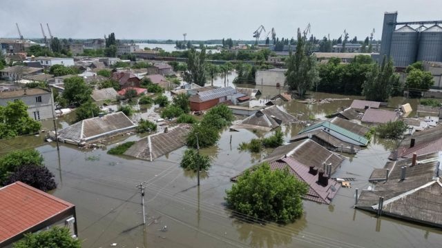 Затоплені села Херсонщини