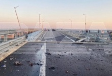 Кримський міст знову пошкоджено