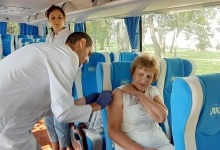 В Ратному працював вакцинальний автобус