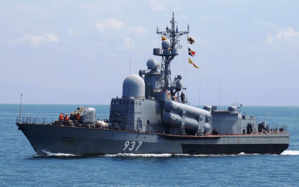 У Криму ЗСУ потопили російський корвет типу «Тарантул»