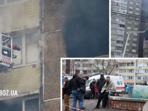 Квартири вигоріли вщент, під завалами ще можуть бути люди: наслідки ракетної атаки по будинку в Києві
